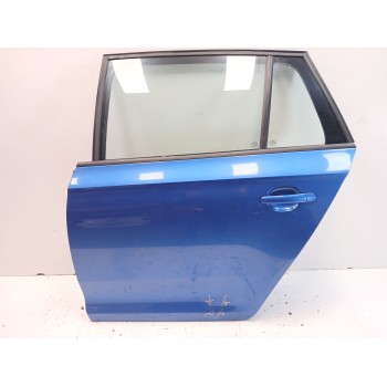 Recambio de puerta trasera izquierda para skoda rapid spaceback (nh1) 1.4 tdi referencia OEM IAM 5JJ833055  