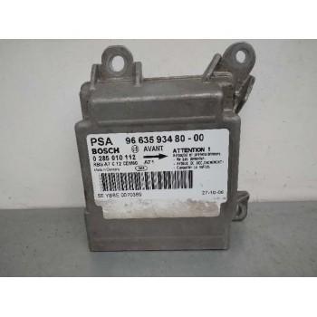 Recambio de centralita airbag para peugeot 207 x-line referencia OEM IAM 9663593480  
