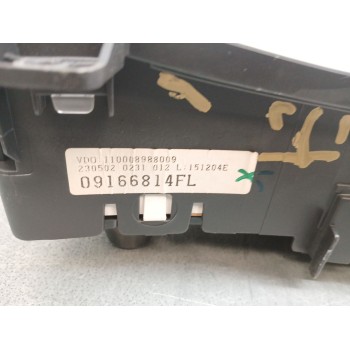 Recambio de cuadro instrumentos para opel corsa c (x01) 1.2 (f08, f68) referencia OEM IAM 09166814fl  