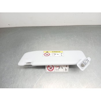 Recambio de parasol derecho para peugeot 208 i (ca_, cc_) 1.2 puretech 82 referencia OEM IAM 16079196PR  