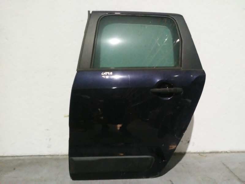 Recambio de puerta trasera izquierda para citroën c3 picasso seduction referencia OEM IAM  AZUL 