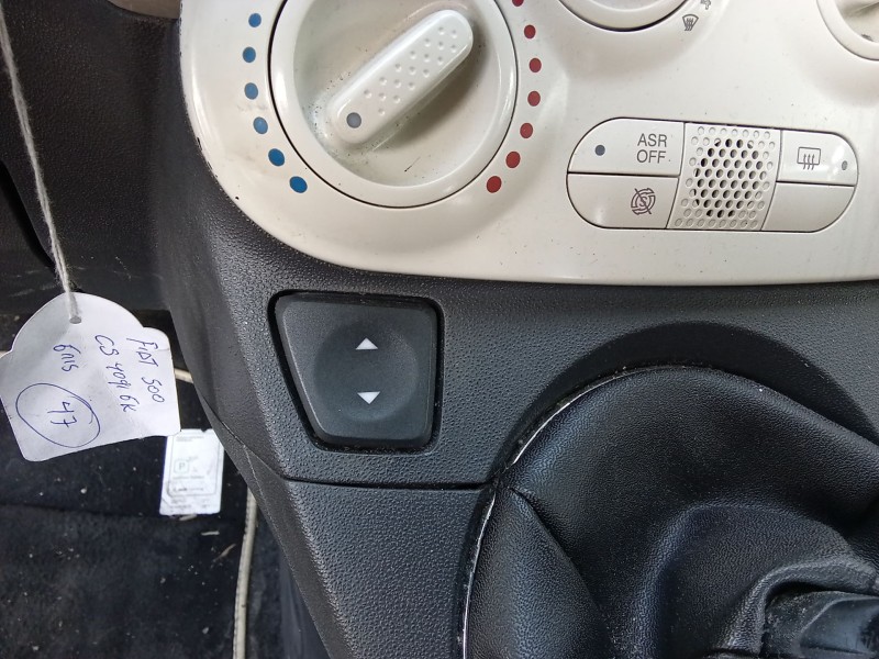Recambio de mando elevalunas delantero izquierdo para fiat 500 c (312_) 0.9 (312ag1a) referencia OEM IAM 0000735450601  