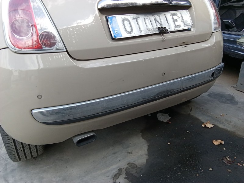 Recambio de paragolpes trasero para fiat 500 c (312_) 0.9 (312ag1a) referencia OEM IAM 0000071777638  