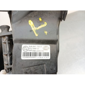 Recambio de faro antiniebla derecho para skoda rapid spaceback (nh1) 1.4 tdi referencia OEM IAM 5ja941700d  
