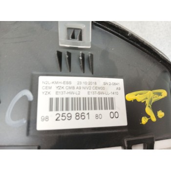 Recambio de cuadro instrumentos para peugeot 208 i (ca_, cc_) 1.2 puretech 82 referencia OEM IAM 982598618000  