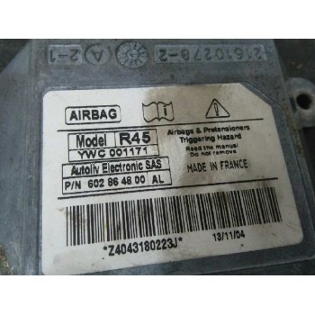 Recambio de centralita airbag para mg serie 45 (t/rt) classic referencia OEM IAM 602864800 602864800 602864800