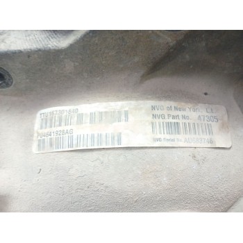 Recambio de caja cambios para chrysler voyager iv (rg, rs) 2.5 crd referencia OEM IAM P04641928AG RX086552AD 