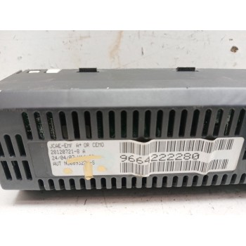 Recambio de display para fiat scudo furgoneta (270_, 272_) 2.0 d multijet 4x4 referencia OEM IAM 9664222280  