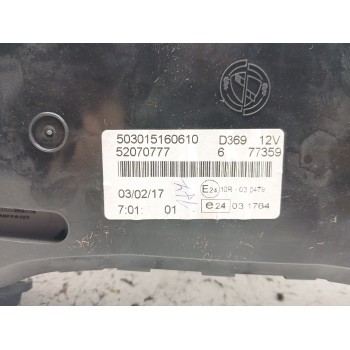 Recambio de cuadro instrumentos para opel combo furgón/monospace (x12) 1.3 cdti (b05) referencia OEM IAM 52070777  