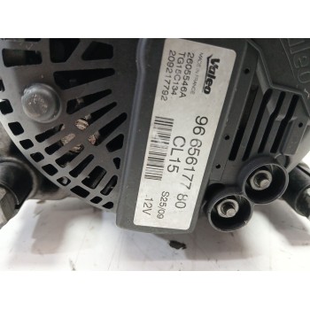 Recambio de alternador para peugeot 3008 i monospace (0u_) 1.6 hdi referencia OEM IAM 9665617780  
