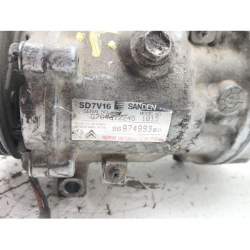 Recambio de compresor aire acondicionado para peugeot 807 (eb_) 2.0 hdi referencia OEM IAM 9687499380  