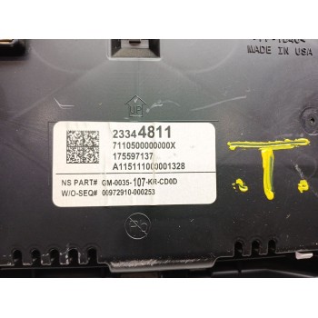 Recambio de cuadro instrumentos para opel insignia a (g09) 2.0 cdti (68) referencia OEM IAM 23344811  