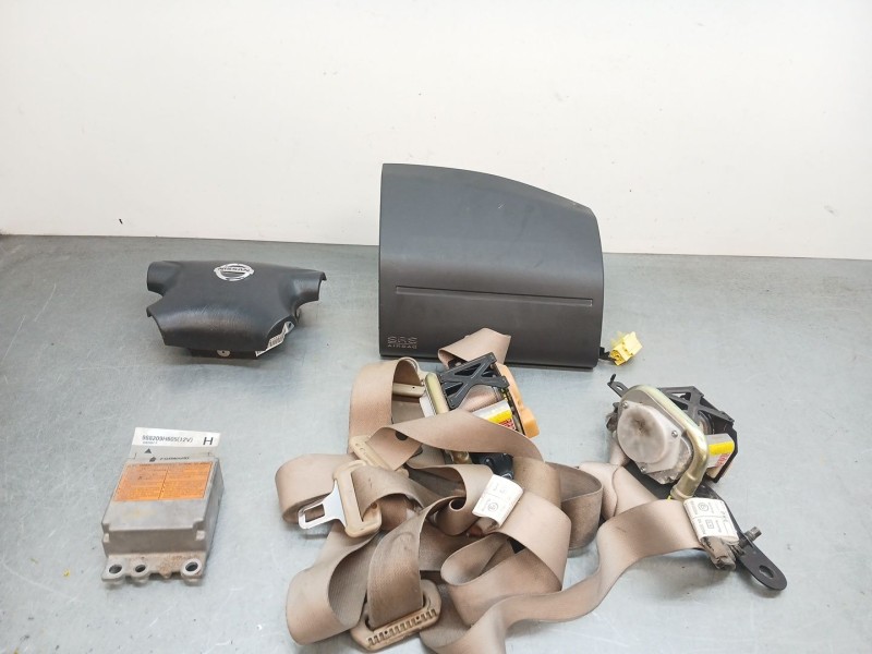 Recambio de kit airbag para nissan x-trail i (t30) 2.2 dci fwd referencia OEM IAM NHHN9CMBFWS 988209H605 