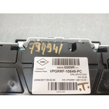 Recambio de cuadro instrumentos para renault captur i (j5_, h5_) 1.2 tce 120 referencia OEM IAM 248106509r  