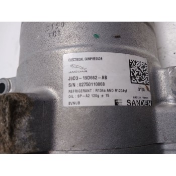 Recambio de compresor aire acondicionado para jaguar i-pace (x590) ev400 awd referencia OEM IAM J9D319D662AB  
