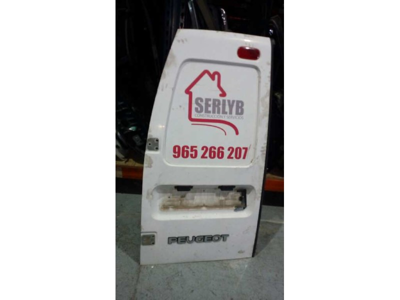 Recambio de puerta trasera izquierda para peugeot expert kombi 1.9 diesel referencia OEM IAM  BLANCO 