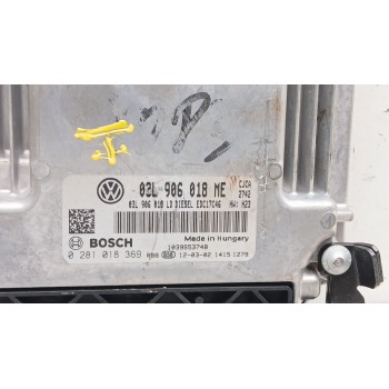 Recambio de centralita motor uce para seat exeo st (3r5) 2.0 tdi referencia OEM IAM 03l906018me 0281018369 
