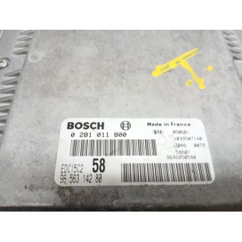 Recambio de centralita motor uce para peugeot 807 (eb_) 2.0 hdi referencia OEM IAM 0281011800 9656314280 