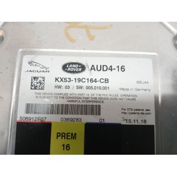 Recambio de modulo electronico para jaguar i-pace (x590) ev400 awd referencia OEM IAM kx5319c164cb  