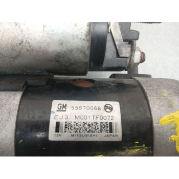 Recambio de motor arranque para opel astra j (p10) 1.6 cdti (68) referencia OEM IAM 55570068 m001tf0072 