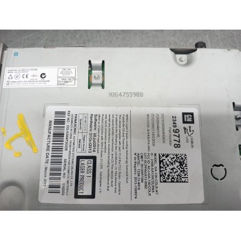 Recambio de sistema audio / radio cd para opel mokka / mokka x (j13) 1.6 cdti (_76) referencia OEM IAM 23599778  