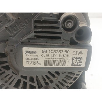 Recambio de alternador para peugeot 508 i (8d_) 1.6 bluehdi 120 referencia OEM IAM 9810525380 2624310A 