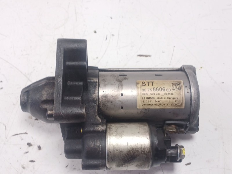 Recambio de motor arranque para peugeot 508 i (8d_) 1.6 bluehdi 120 referencia OEM IAM 9675660680 20151026 