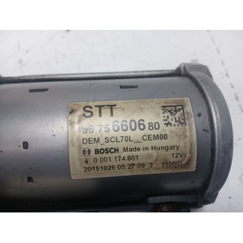 Recambio de motor arranque para peugeot 508 i (8d_) 1.6 bluehdi 120 referencia OEM IAM 9675660680 20151026 