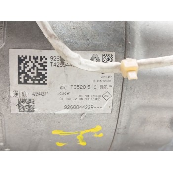 Recambio de compresor aire acondicionado para renault captur ii (hf_) lpg (hfmt) referencia OEM IAM 926004423r t652051c 