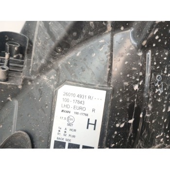 Recambio de faro derecho para renault kangoo express (fw0/1_) z.e. (fw0z, fw1z) referencia OEM IAM 7701068178 260104931r 
