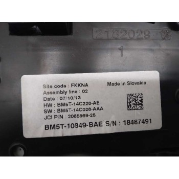 Recambio de cuadro instrumentos para ford focus lim. (cb8) trend referencia OEM IAM BM5T10849BAE BM5T10849BAE 