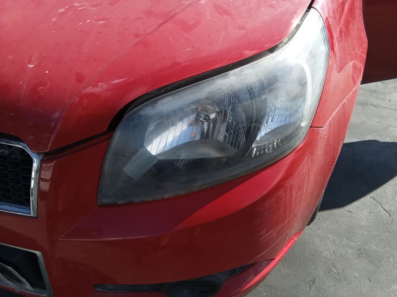 Recambio de faro izquierdo para chevrolet aveo / kalos hatchback (t250, t255) 1.2 referencia OEM IAM 96650754  