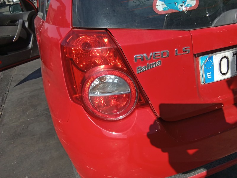 Recambio de piloto trasero izquierdo para chevrolet aveo / kalos hatchback (t250, t255) 1.2 referencia OEM IAM 95952066  