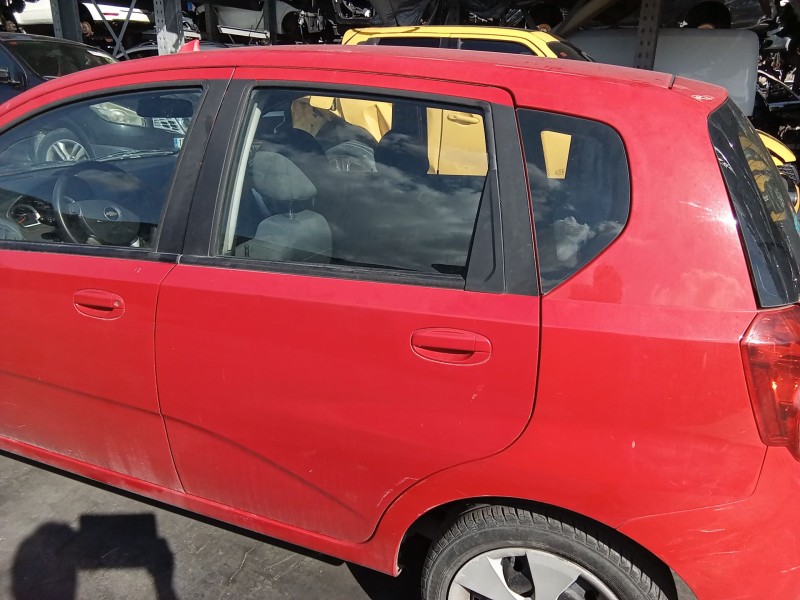 Recambio de puerta trasera izquierda para chevrolet aveo / kalos hatchback (t250, t255) 1.2 referencia OEM IAM 96942347  