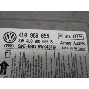 Recambio de kit airbag para audi q7 (4l) 3.0 tdi referencia OEM IAM 4L0857969 SIN PRETENSORES 