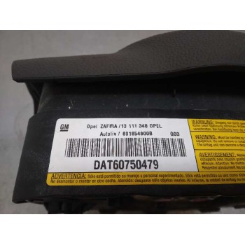 Recambio de airbag delantero izquierdo para opel zafira b cosmo referencia OEM IAM 13111348  