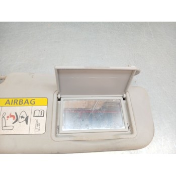 Recambio de parasol derecho para toyota yaris (_p13_) 1.0 (ksp130_) referencia OEM IAM 743100dc91b0  