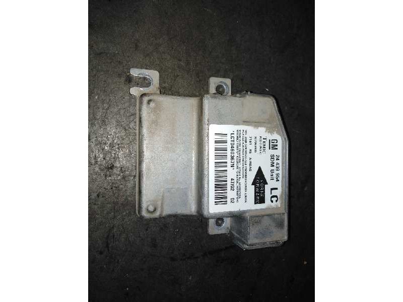 Recambio de centralita airbag para opel corsa c blue line referencia OEM IAM 24439954 24439954 