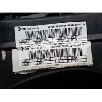 Recambio de airbag delantero izquierdo para fiat doblo 1.3 16v jtd cat referencia OEM IAM 07354968570  