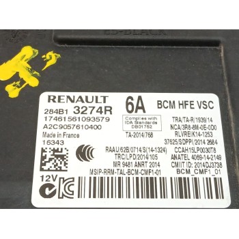 Recambio de centralita bsi para renault kadjar business referencia OEM IAM 284b13274r a2c9057610400 