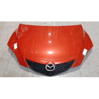 Recambio de capot para mazda 3 berlina (bk) 1.6 crdt active referencia OEM IAM BP4K52310 ROJO BPYK5231X
