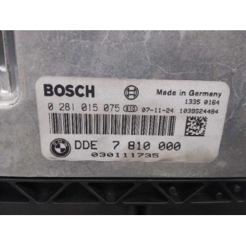 Recambio de centralita motor uce para bmw serie 1 coupe (e82) 120d referencia OEM IAM 78100000 0281015075 