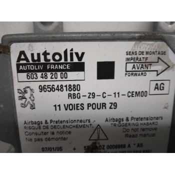 Recambio de centralita airbag para peugeot 607 (s2) básico referencia OEM IAM 9656481880  