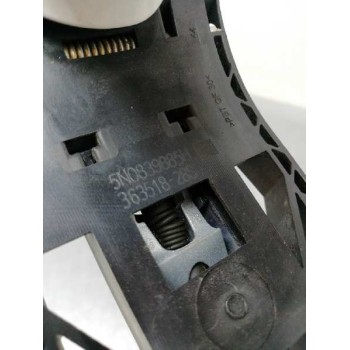 Recambio de maneta exterior trasera izquierda para seat leon st (5f8) 1.6 tdi referencia OEM IAM 5G0837205N BLANCO 