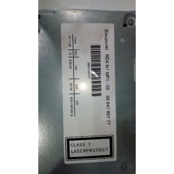 Recambio de sistema audio / radio cd para citroën c4 berlina referencia OEM IAM   MP3