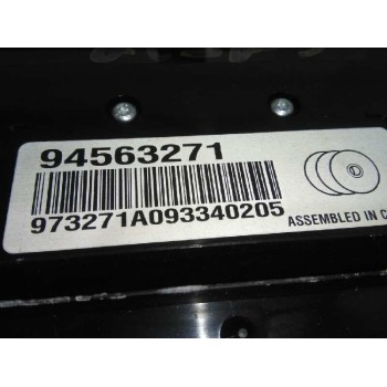 Recambio de sistema audio / radio cd para chevrolet cruze ls+ referencia OEM IAM 94563271  BOTONERA