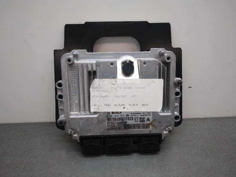 Recambio de centralita motor uce para peugeot 308 sport referencia OEM IAM 9664843780 0281013872 