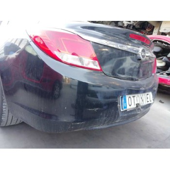 Recambio de paragolpes trasero para opel insignia berlina 2.0 cdti cat referencia OEM IAM  NEGRO PINTURA MAL