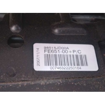 Recambio de kit airbag para nissan qashqai (j10) acenta 4x4 referencia OEM IAM 05541993LG 1ºSERIE 