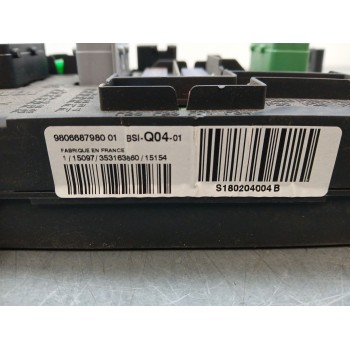 Recambio de centralita bsi para citroën c4 picasso referencia OEM IAM 9806687980  
